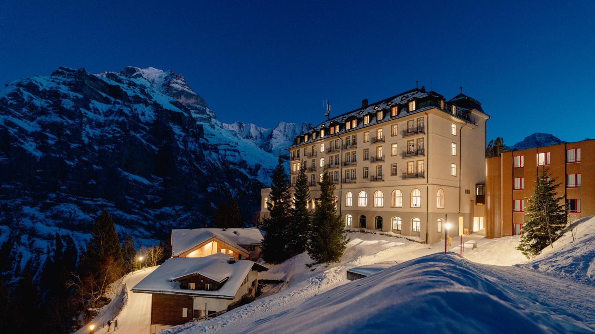 Hotel Muerren Palace Exterior photo